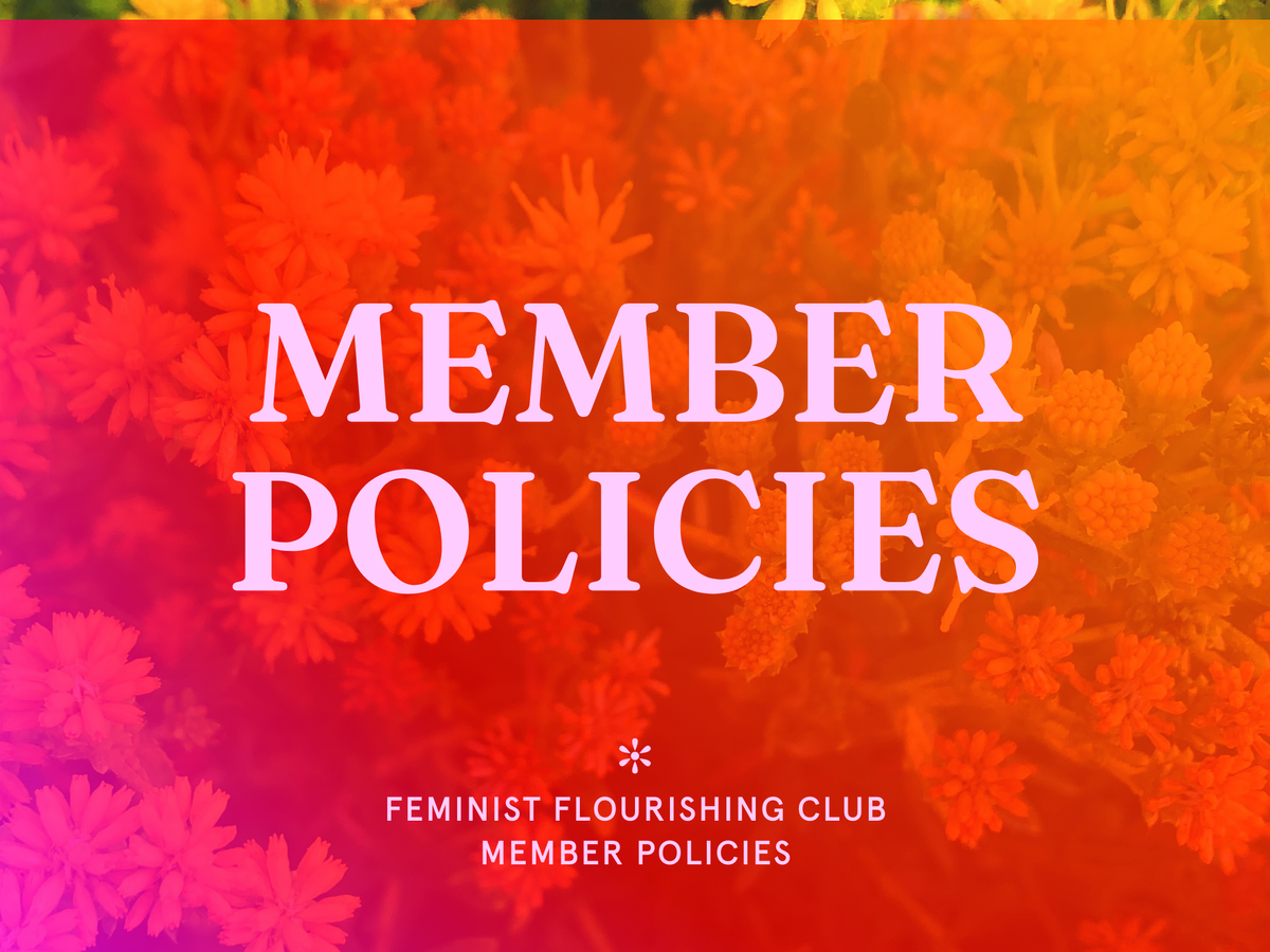 Membership Info & Club Policies (for Free and Paid Subscribers)