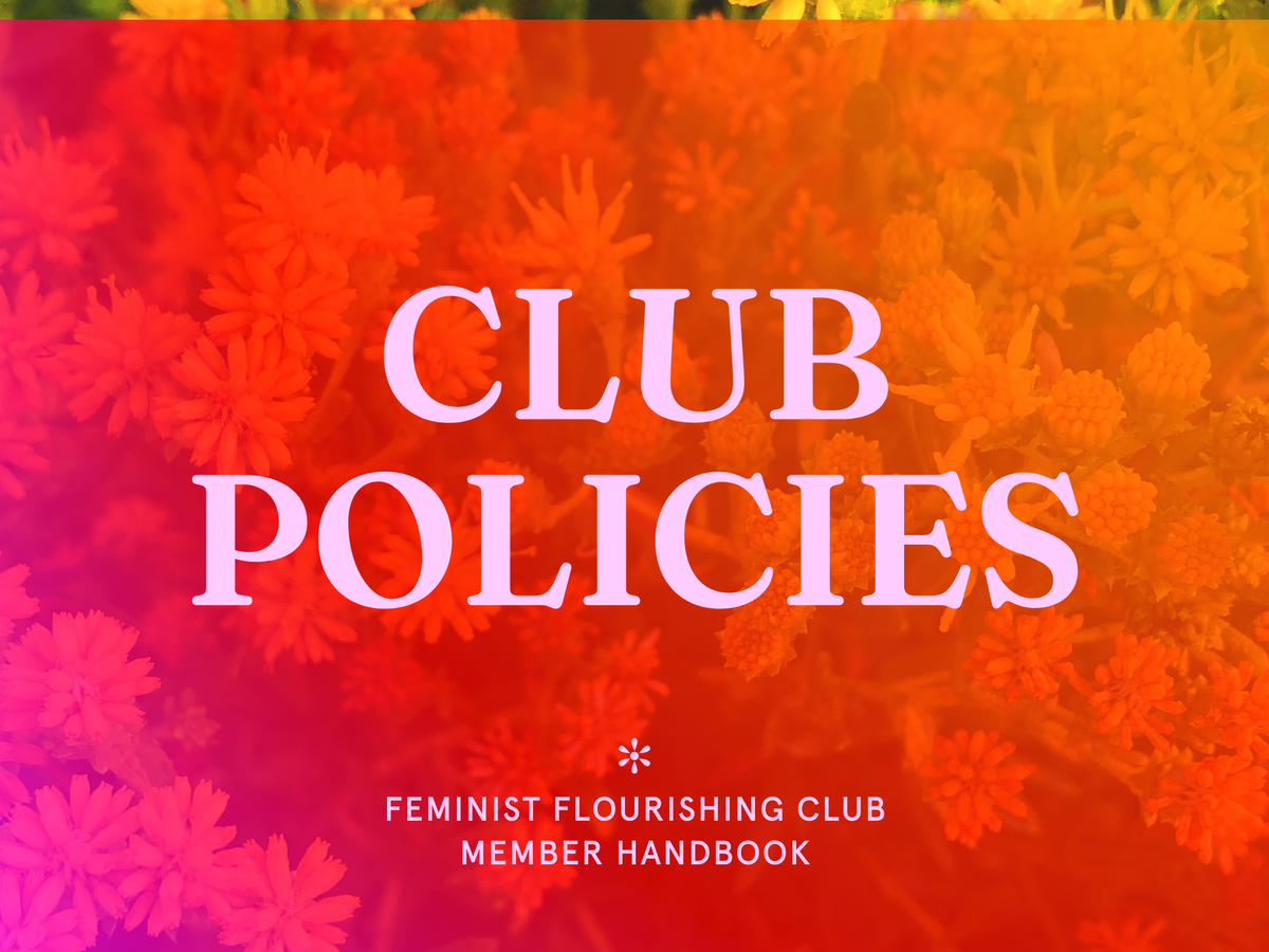 CLUB POLICIES